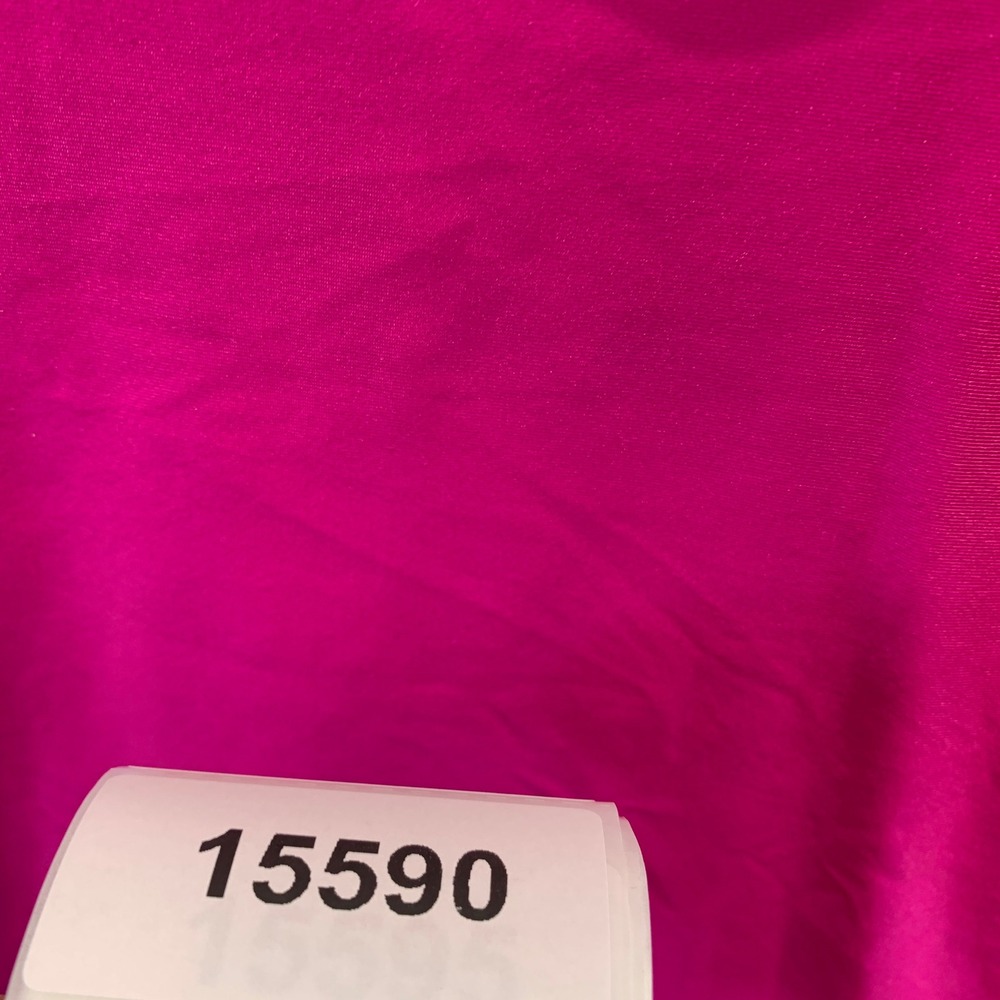 DKNY Womens Pink Ruched Surplice One Piece Swimsuit DIMMS559 L Beach Summer - Picture 7 of 7